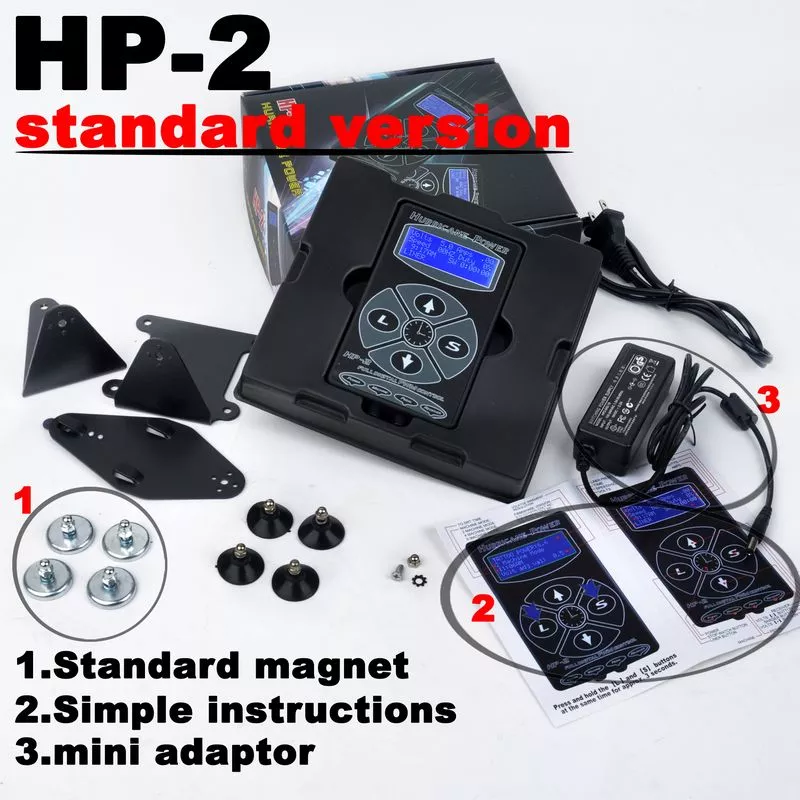 Zelena kutija za napajanje tetovažom od 100% originalnog uragana HP-2