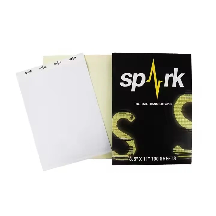 SPARK STAMP TATTOO papir Inkjet visoki sjaj Detaljni privremeni šablonski papir precizan tjelesna umjetnost