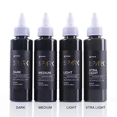 Visok - Quality Spark najnoviji 4oz * 4 Whitewash setovi vodootporne privremene tetovaže
