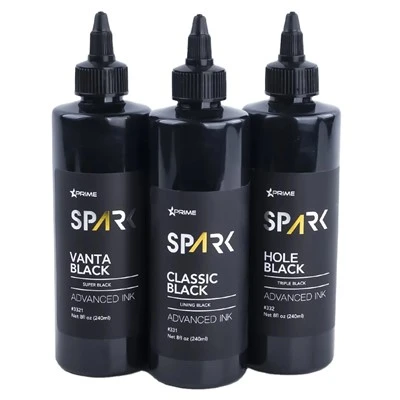 SPARK visokokvalitetni model duboko crne tetovaže 3 serije klasična crna / rupa crna / vanta crna stalna tetoviranje