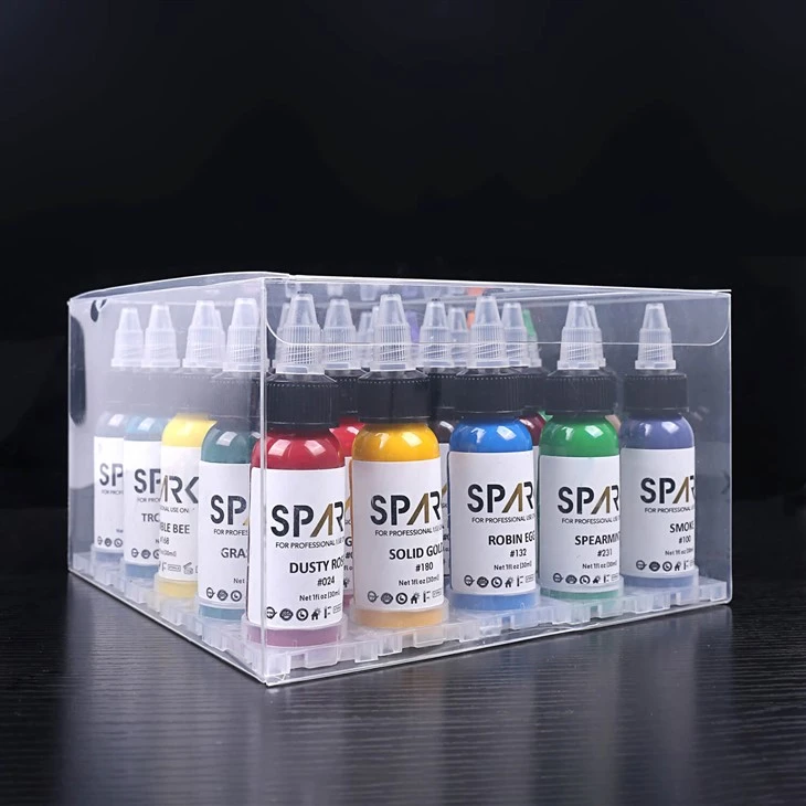 Spark 25 boca set tinte za tattoo 1 oz 30 ml 25 Brojkom postavljanja 66 boja za odabir