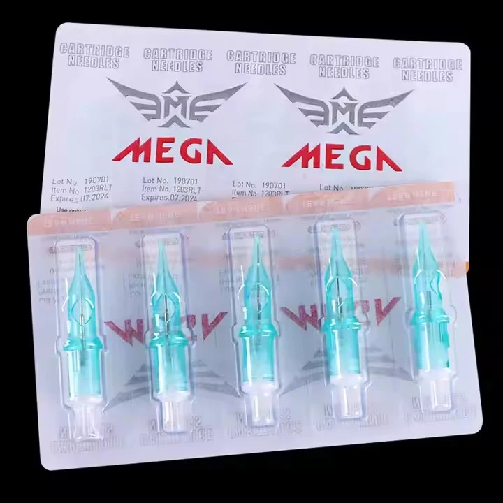 Spark China Factory Customized Makeup Sterile Temporary Disposable Silicone Tattoo Cartridge Needles