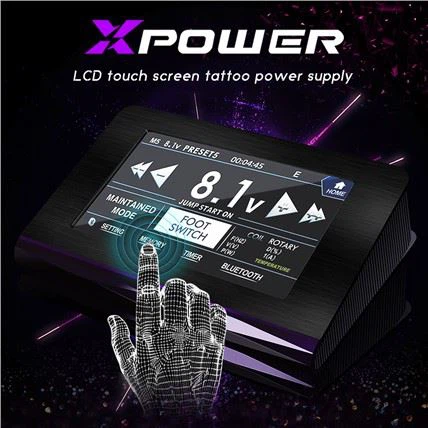 Digital LCD Tattoo XPower Supply Rotary Tattoo Machine Pen Coil Machine XPower Tattoo Supply