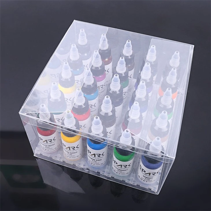 Set od 25 boja Spark Tattoo Ink mastila za tetoviranje u rinfuzi Super crne tinte za tetoviranje