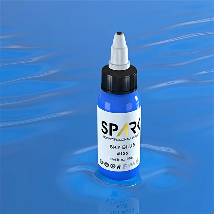 Set od 25 boja Spark Tattoo Ink Vegan Tattoo Ink Tattoo Ink 30ml Pigments