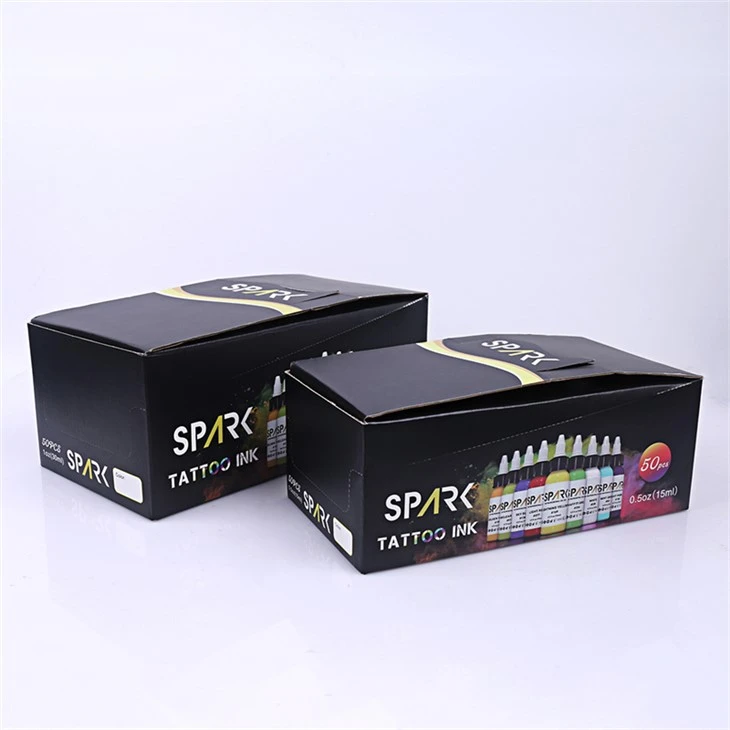 Setovi 50 boja Pigments Tattoo Ink Spark Tattoo Ink Set Professional