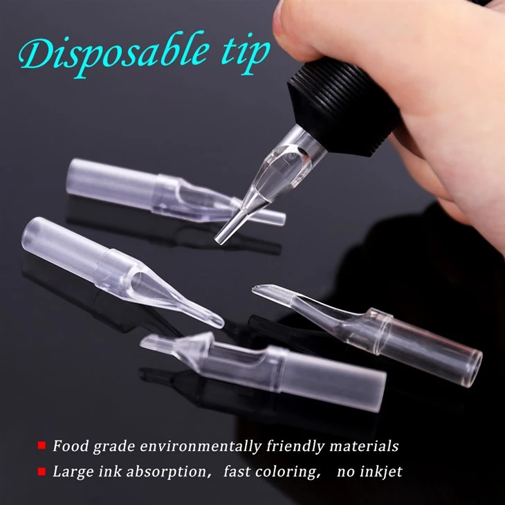 Blackbird Disposable Tattoo Needle Tip Transparent Tattoo Needle Tube