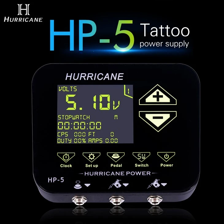 Hand Touch Tattoo Power Supply Napajanje za tetoviranje uragana