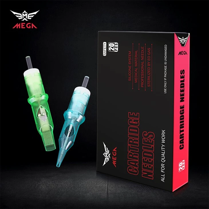 Mega Sterilization Safety Tattoo Needles Cartridges