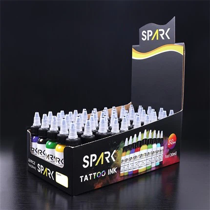 Setovi 50 boja za tetoviranje u rinfuzi Tattoo Ink Spark Original