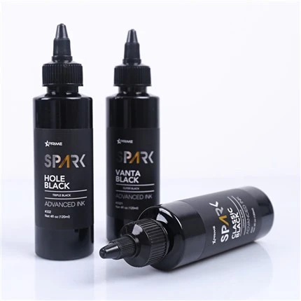Classic Black 4OZ Lining Black Ink Series Spark Tattoo Ink Tattoo Ink Black Light