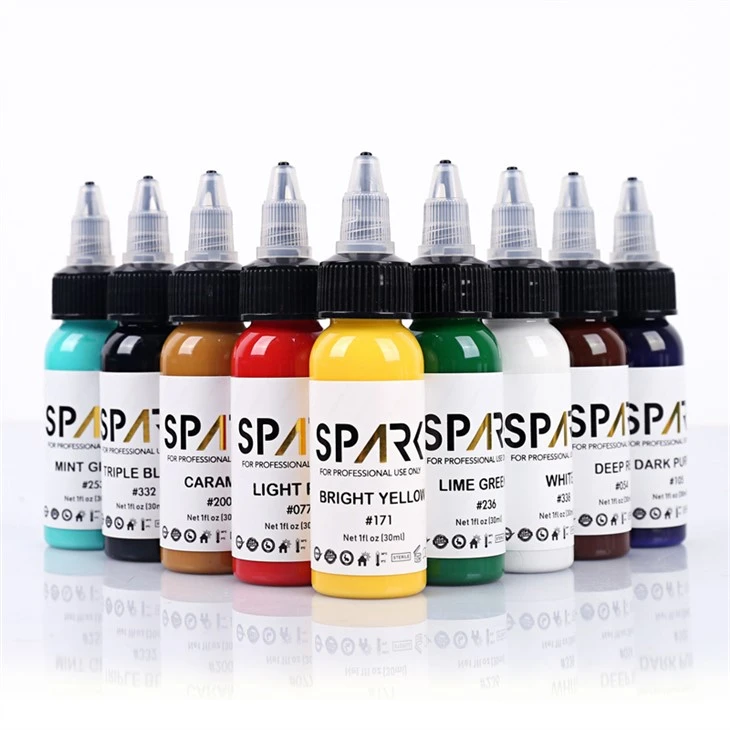 Tattoo Ink Real Dark Gloss Black Spark Tattoo Ink