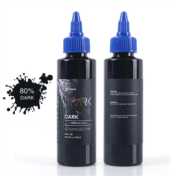 Tinta za tetoviranje u masovnom crnom tintom za tetoviranje Spark Tattoo Ink