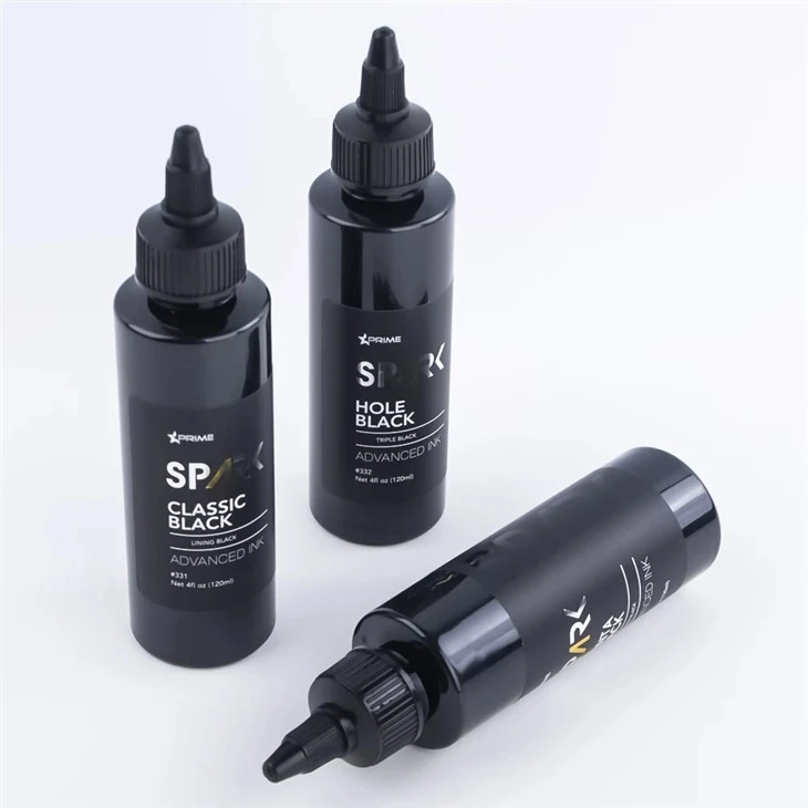 Black Light Tattoo Ink Triple Black 8OZ Hole Black Black Ink Series Spark Tattoo Ink Tattoo Ink Set