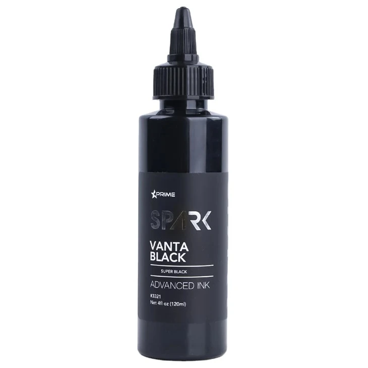 Tinta za tetoviranje bez olova 8OZ Black Ink serija Classic Black Lining Black Spark Tattoo Ink Professional Tattoo Ink Display